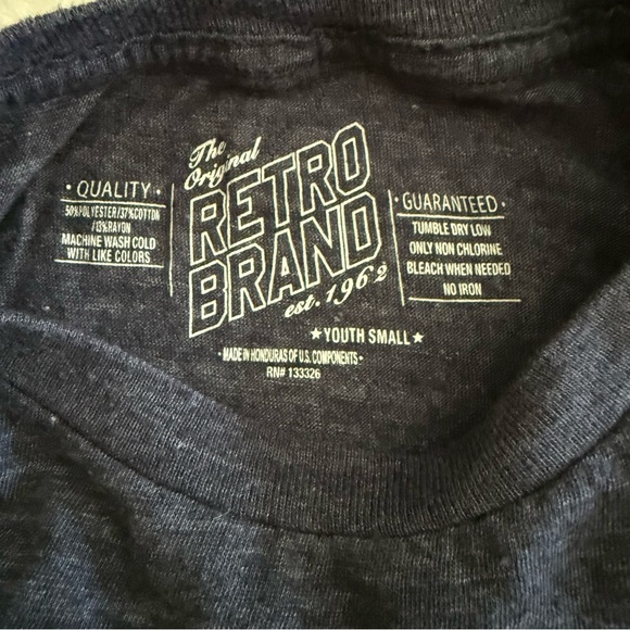 Kids Original Retro Brand winter tshirt small blue - Picture 3 of 3